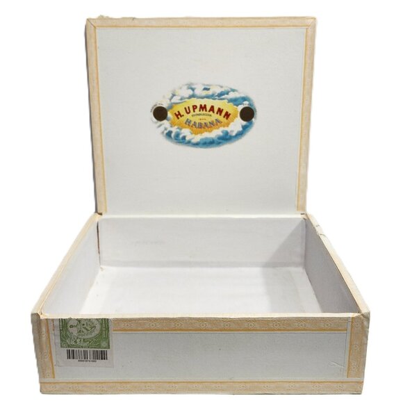 RARE Collecible FABRICA DE TABACOS DE H. UPMANN EMPTY CIGAR BOX HAVANA, CUBA - Picture 3 of 7